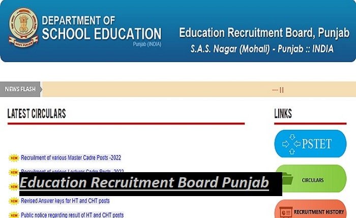 Education Recruitment Board Punjab