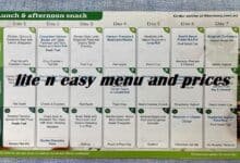 lite n easy menu and prices